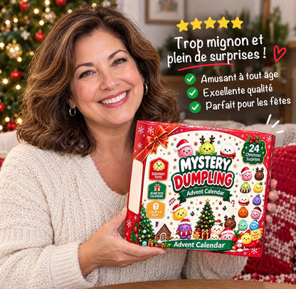 🎄 Calendrier de l’Avent Dumpling Squishy 2026