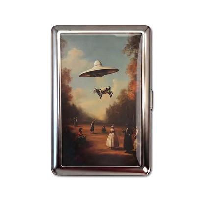 Portefeuille porte-cartes Bovine Abduction
